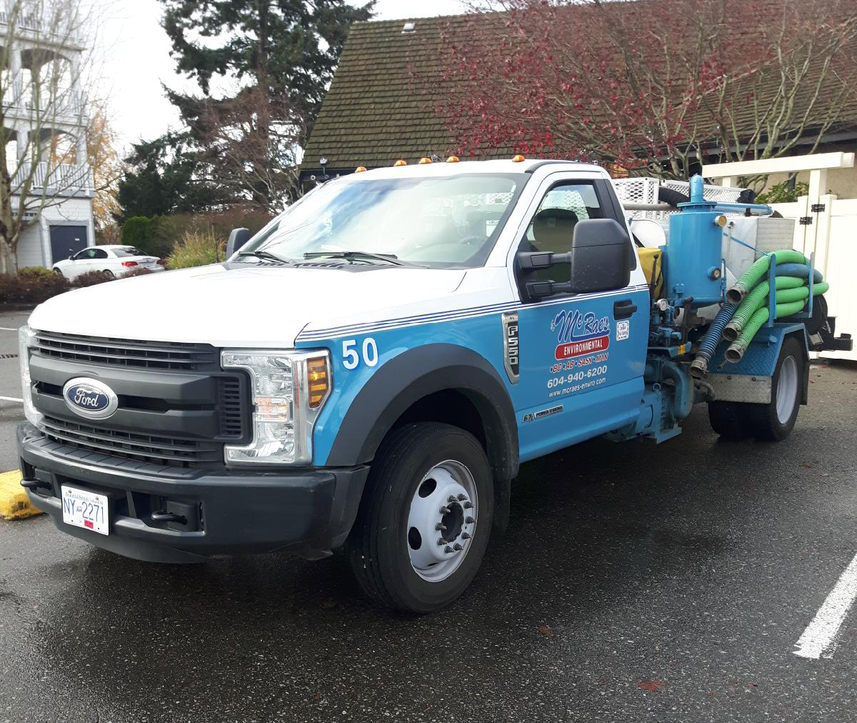 Low Profile Vacuum Truck “Lowboy”